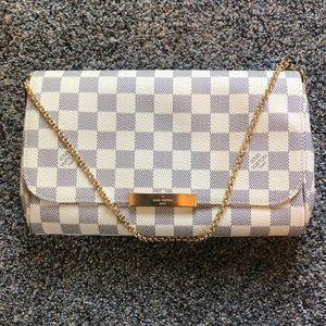 Louis Vuitton Favorite MM in Damier Azur